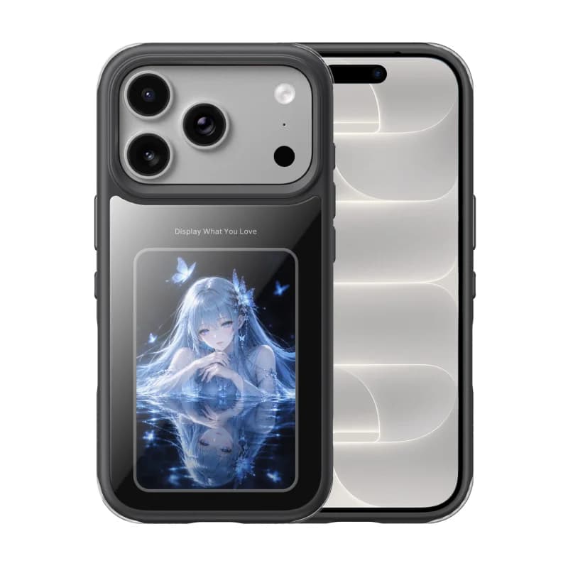 Magnetické pouzdro s E-ink obrazovkou pro iPhone Pro Max