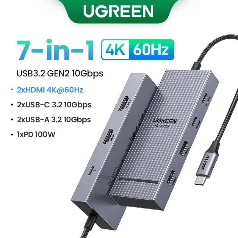 USB-C Hub s 4K HDMI & 100W PD