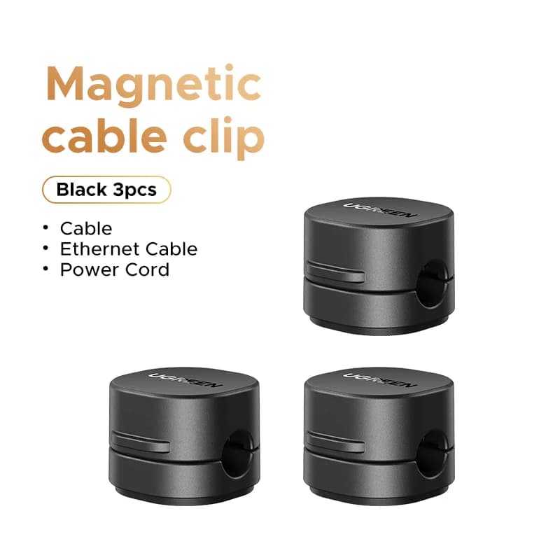 Magnetické organizéry kabelů na stůl