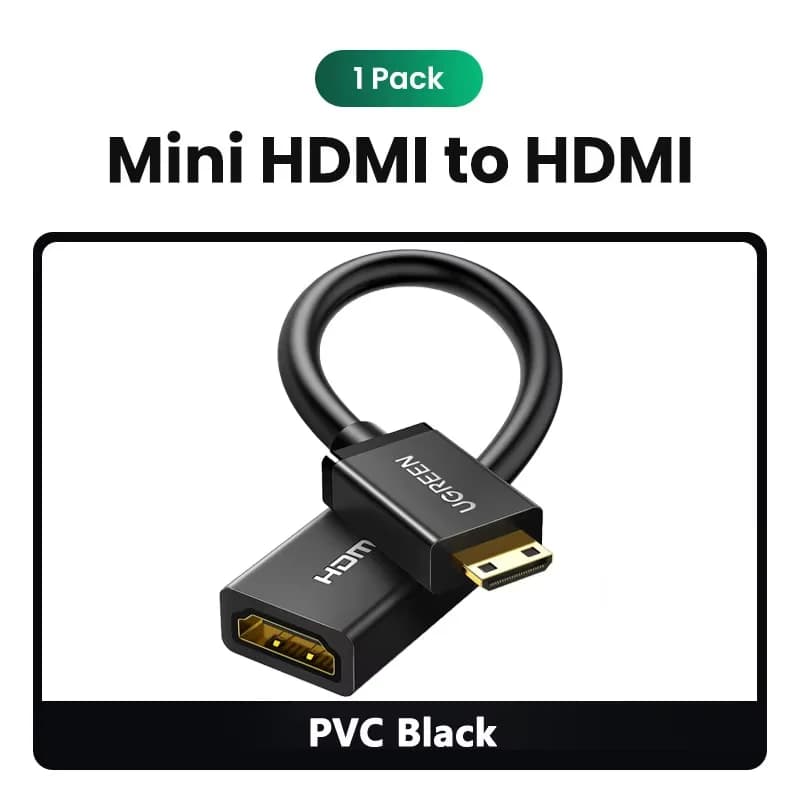 Mini HDMI na standardní HDMI 4K adaptérový kabel